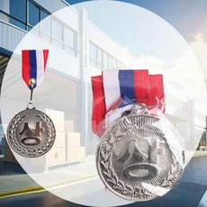 금색 메달 목걸이 학교 운동회 대회 칭찬 우승 기념