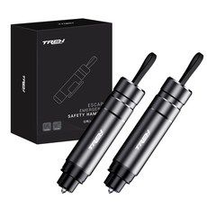 T렉스 차량용 비상탈출 망치 세트 KN-11006, 2개, 블랙