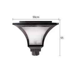 가로등 기둥 폴대 정원등 조명 도로가로등 공원 야외 등주 태양광 고휘도 모델 1, 태양광 고휘도 모델 5