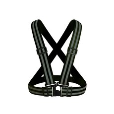 엑스반도 조깅 라이딩 야광 안전 형광 밸트 빛반사 조끼 X밴드 더블라인(2줄), 상세페이지 참조, 1개