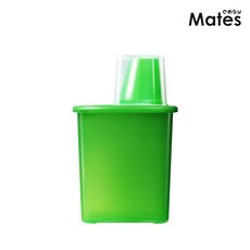 이지메이트 항균소재 대용량 밀폐 애견 사료통 사료보관, 1L, 2개