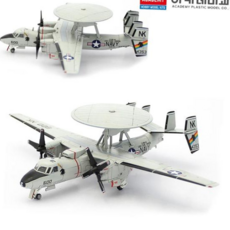 1대144 미해군 E-2C VAW-113 블랙이글스 (12623) 프라모델