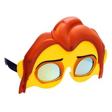 Sun-Staches Simba and Scar 선글라스 | 라이온 킹 디즈니 공식 코스튬 액세서리 | UV 400 | 대부분에게 맞는 원 사이즈 Simba 표준