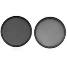 광학 유리 렌즈 2개 중간 밀도 미러 반사판 감쇠 시트 ND16