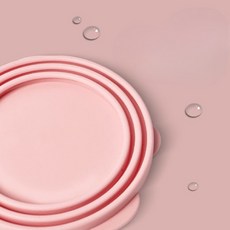 강아지 고양이 캔 뚜껑 실리콘 덮개 통조림 밀봉 마개, 핑크, 1개