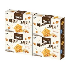 [모이다] 바삭하고 고소한 아이비 아몬드크래커, 4개