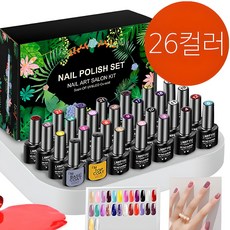 더로만 젤 네일 아트 컬러 폴리쉬 혼합, 1개