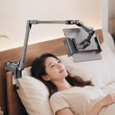 레츠굿 침대 핸드폰 태블릿 거치대, 1개, 블랙, hb-01 1개, 블랙, hb-01