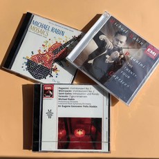 Michael Rabin《EMI紅燈籠與24首隨想曲小品集》3CD 收錄帕格尼尼24首隨想曲/紅燈籠等 小提琴大師拉賓演奏, 如圖所示