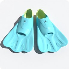 페르세오 수영 오리발 숏핀 스노쿨링 훈련 강습, 썸머블루