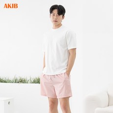 아킵 남성 쿨 아이스 우븐 밴딩 빅사이즈 냉감 반바지