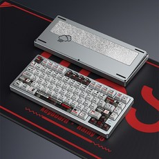 [국내정품] WOB Rainy75 RT Pro 8K 래피드트리거 풀 알루미늄 자석축 (그레이 상옵), 그레이, 상옵, 자석축