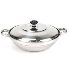 스텐 복냄비 소 2호 부대찌개냄비 양수냄비 전골양수 pre+7010hp