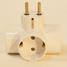 국산정품 일반 무선 멀티탭 3구 T자형 플러그 전기, 1, 1