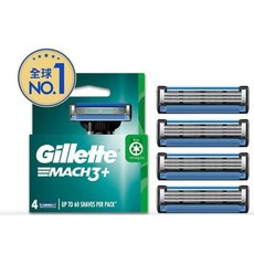 吉列 Mach3 鋒速系列刮鬍刀頭 4刀入, 1個