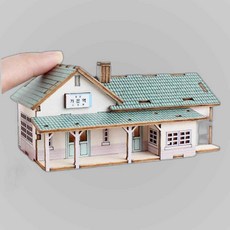 프라모델 미니 그때 그시절 가은역, 제이큐 미니 YM596 종로약국 그시절 그때 프라모델