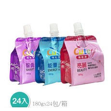 Cutey 機能凍飲, 180g, 24個裝