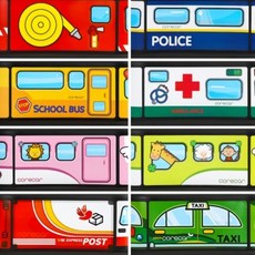 유아 감각발달 교구 코레카 스티커, 우체국택배, 1개