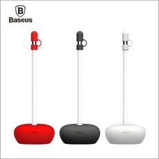 倍思 APPLE Pencil 矽膠筆座, 1個, 黑色