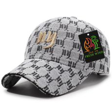 2026 프레쉬윈드 NY&JA 럭셔리 트렌드 프리미엄 야구모자 골프 러닝 볼캡, 그레이