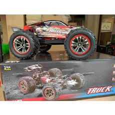 遙控賽車卡車 (RC RACER TRUCK), 紅, 黑, 銀, 10個
