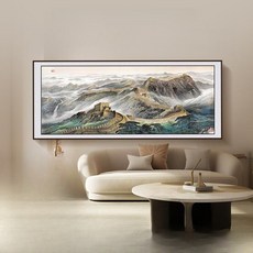 액자형 열판 그래핀카본벽화난방기 인테리어히터 액자난로 1500W 골드 프레임-황금 바닥, 일반배관형, 1000W 그레인 프레임 보물 분지