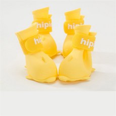 애완 동물 고양이 개 비옷 후드 반사 강아지 작은 개 비옷 방수 자켓 개를위한 부드러운 통기성 메쉬 개 옷 blue shoe, Yellow 2 × 1개