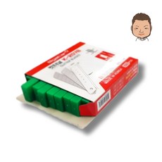 강동누리 화신공업 커터칼날 대형 K207B 18mm 7칸 100PCS입, 1세트