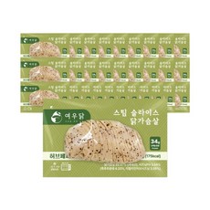 여우닭 스팀 슬라이스 닭가슴살 허브페퍼, 30팩, 150g
