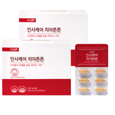 플러스엑스팜 인사 케어 치아 튼튼 뼈 치아 건강 지킴, 2세트, 60정