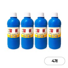 메탄올 메틸 메칠 공업용 알코올 알콜 피부소독 금지 400ml, 4개