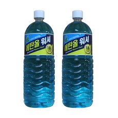 에이원케미칼 에탄올 워셔액, 2개, 1.8L