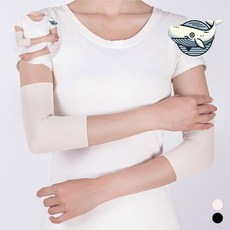 얇은 팔꿈치 보호대 여름용 면소재 커버 팔꿈치보호대 엘보우보호대 엘보보호대, 블랙