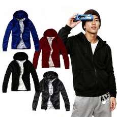 《衣匠》秋冬款內刷毛修身窄款男素色連帽外套﹝WT01M﹞