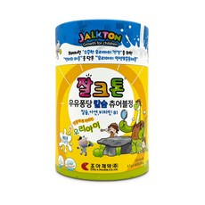 조아제약 잘크톤 우유퐁당 칼슘 츄어블정, 1개, 90정