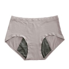露娜LUNA石墨烯蕾絲抑菌中低腰生理褲V82564，舒適透氣，呵護私密處健康，多種顏色可選, 奶咖
