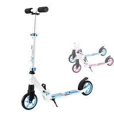 成功牌摺疊輕巧滑板車(代步車/摺疊車/運動車/PU輪/聖誕節禮物), 藍, 1個