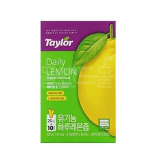 테일러 유기농 하루레몬즙, 200ml, 1개