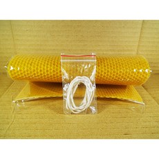 捲捲蠟燭 蜂蠟燭材料包, 1個