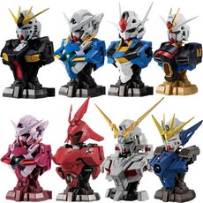 건담 메카니컬 바스트 흉상 피규어 프레임 외장 조립 모델 애니메이션 데스크 장식, MS06-02