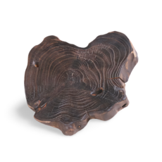 잔받침 차탁 국산향나무 찻잔 소품 받침대 S, 1개