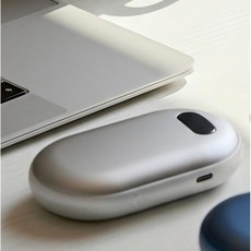 5000mAh 휴대용 C타입 파워뱅크 등산 낚시 크리스마스 선물용, 실버, Q11