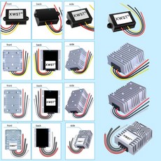 XWST DC DC 컨버터 부스트 12V ~ 13.8V 15V 19V 24V 28V 36V 48V 스텝 업 전압 레귤레이터 1A-10A 25A-50A, 01 12V, 01 13.8V, 04 50A