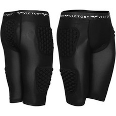 스노보드 스케이트 스키 축구 농구용 보호 패딩 압축 반바지 - 엉덩이 및 꼬리뼈, XX-Large, 1개