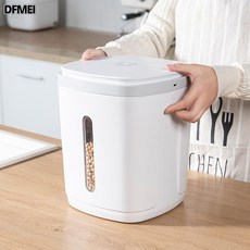 DFMEI 智能抽真空米桶手提米桶家用儲米桶密封防潮防蟲貓狗糧儲物罐米缸, 1個, 參考詳情