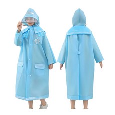 세일러 칼라 초등학생 우비 유아 아동 주니어 레인코트