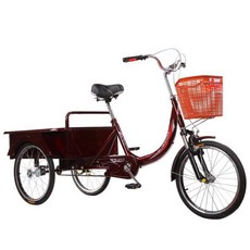 어른용 성인 세발 자전거 3발 중년 할아버지 할머니, 상세 페이지 참고, 1개