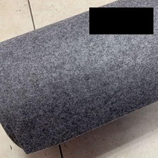 흡음 펠트 패널 12개 12Pcs 12인치 2개 스트립, 1mm 플로럴 그레이 B, 1개