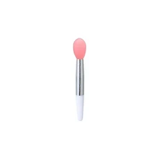 10pcs 실리콘 립 브러쉬 미니 마스크 휴대용 메이크업 투명 애플리케이터 아이 블랙 도구, 10개