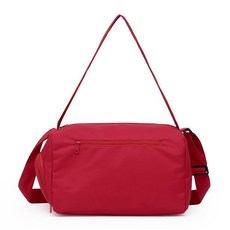 大容量收納游泳健身揹包運動輕便旅行包瑜伽短途旅行行李包旅遊包, 紅色#帶獨立鞋倉, 1個